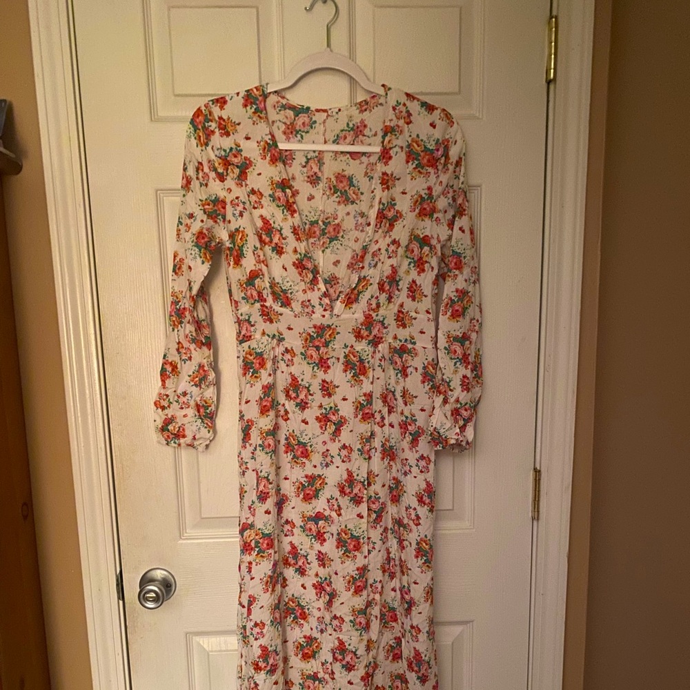 Floral maxi dress